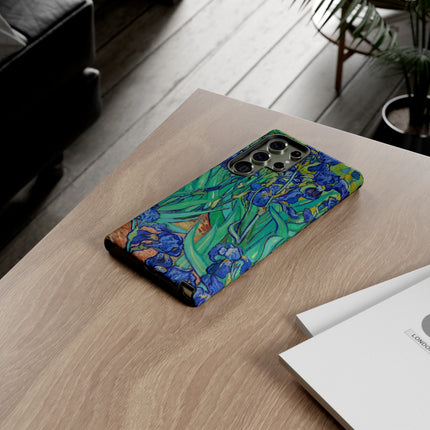 Irises by Vincent Van Gogh Phone Cases