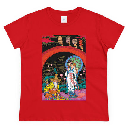 The Romance of Perfume by George Barbier Women's Midweight Cotton Tee