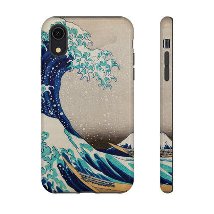 The Great Wave off Kanagawa by Katsushika Hokusai Phone Cases