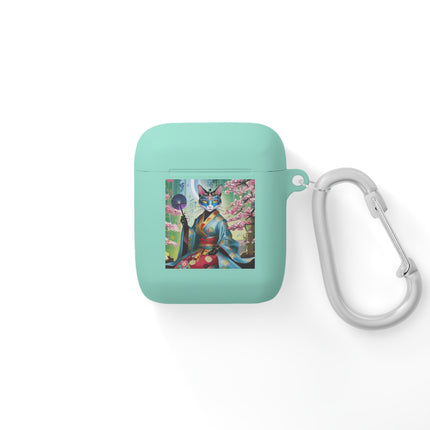 Cyberpunk Geisha AirPods Case Cover