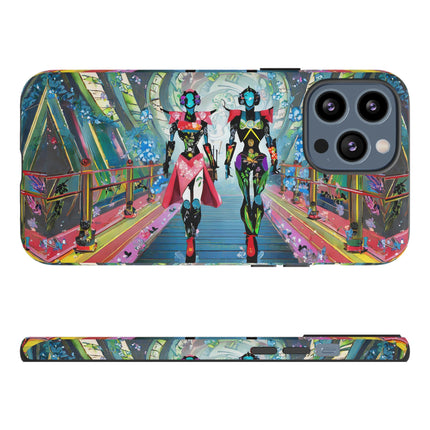 Cyber Punk Robot Models Phone Cases