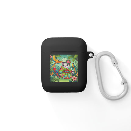 Parrot Dance of the Geisha Kitten AirPods and AirPods Pro Case