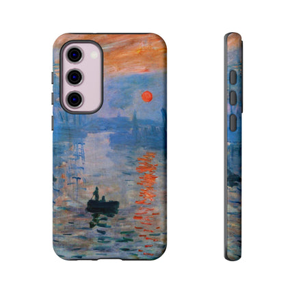 Sunrise by Claude Monet Phone Cases