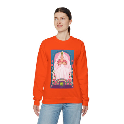 August & Peridot (from the Gem Series) by Sofia Chiostri Unisex Heavy Blend™ Crewneck Sweatshirt