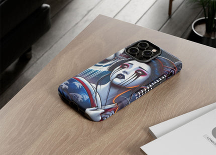 Geisha’s Black Ink Tears Phone Cases
