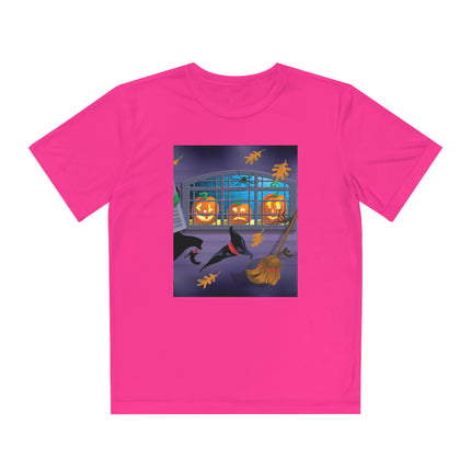 Whimsical Halloween Mischief Youth Competitor Tee