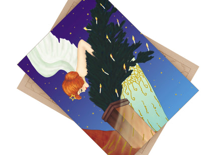 The Christmas Angel Ceramic Tile