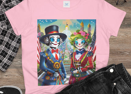 Cyber Punk Robots Cotton Tee