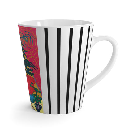 Art Deco Christmas Enchantment Latte Mug