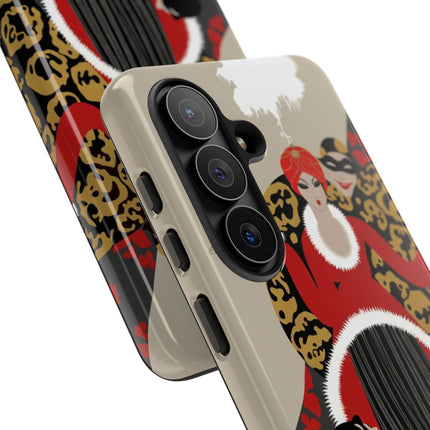 Masquerade Elegance Phone Case – Dramatic Glamour & Timeless Allure