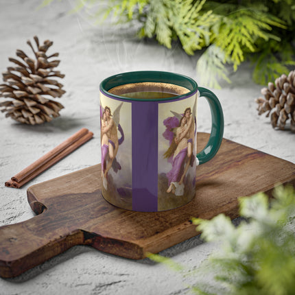 The Abduction of Psyche by William Bouguereau Colorful Mugs, 11oz