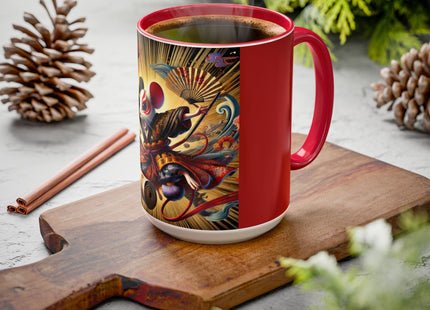Theatrical Mouse on a Mission Colorful Mugs (11oz, 15oz)