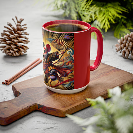 Theatrical Mouse on a Mission Colorful Mugs (11oz, 15oz)