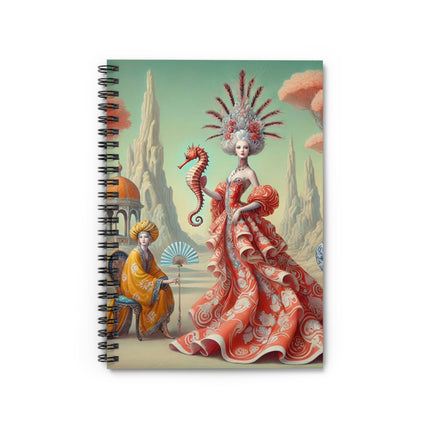 The Seahorse Court Spiral Notebook - Ruled Line