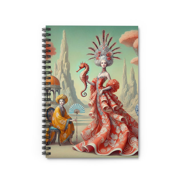 The Seahorse Court Spiral Notebook - Ruled Line