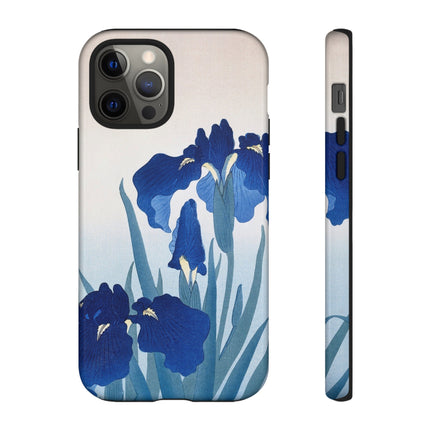 Iris Flowers by Ohara Koson Phone Cases