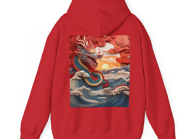Stormbound Dragon – Heavy Blend™ Hooded Sweatshirt