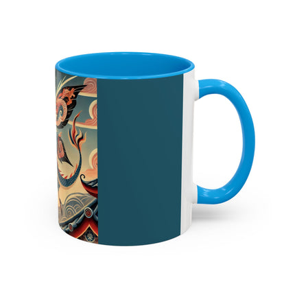 Dragon Fairy of the Temple Colorful Mugs (11oz, 15oz)