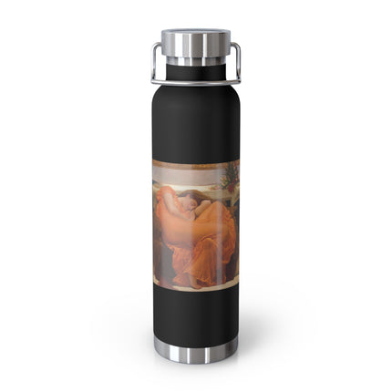 Flaming June by Frederic Leighton Copper Vacuum Insulated Bottle, 22oz