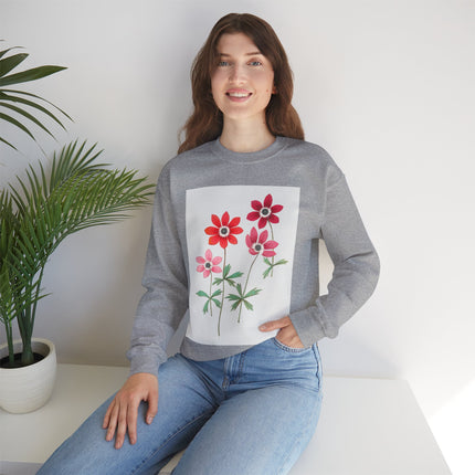 Anemoon, Anemone by Anselmus Boëtius de Boodt Heavy Blend™ Crewneck Sweatshirt