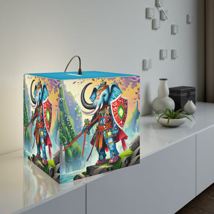 Cyberpunk Elephant Light Cube Lamp