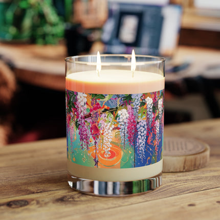 Golden Wisteria Elegance Scented Candle