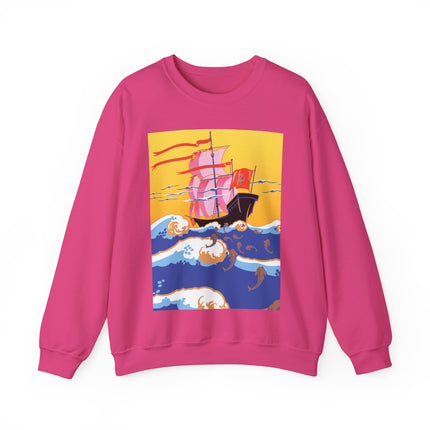 Golden Seas and Whimsical Dreams Heavy Blend™ Crewneck Sweatshirt