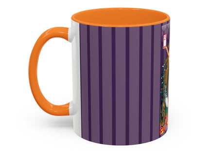 Countdown to Christmas Elegance Colorful Mugs (11oz, 15oz)