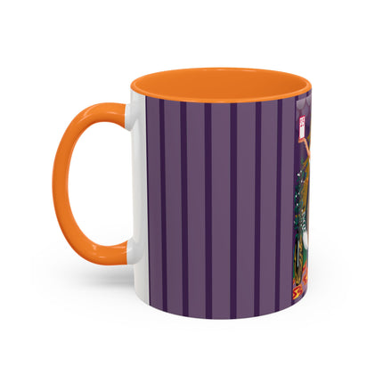 Countdown to Christmas Elegance Colorful Mugs (11oz, 15oz)