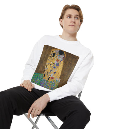 The Kiss by Gustav Klimt Unisex Garment-Dyed Sweatshirt
