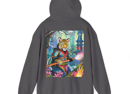 Cyberpunk Leopard – Heavy Blend™ Hooded Sweatshirt