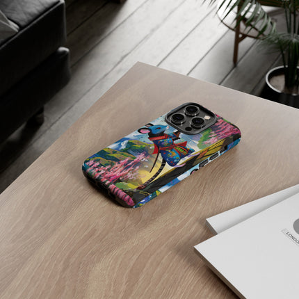 Cyber Samurai Rat Phone Cases