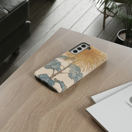 Chrysanthemum Blossom by Keika Hasegawa Phone Cases