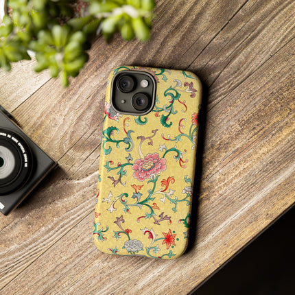 Flower Illustration by Owen Jones Phone Cases