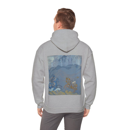 The Duel by Nicholas Roerich Unisex Heavy Blend™ Hooded Sweatshirt