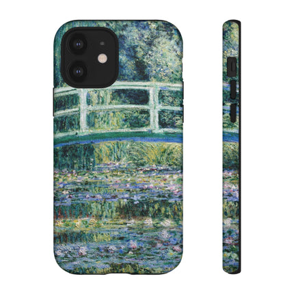 Water Lilies and Japanese Bridge by Claude Monet Phone Cases