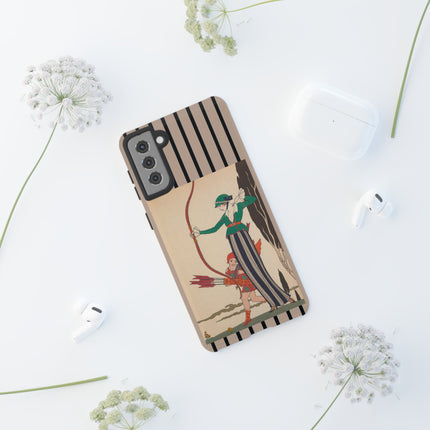 L'Arc Rouge by George Barbier Phone Cases