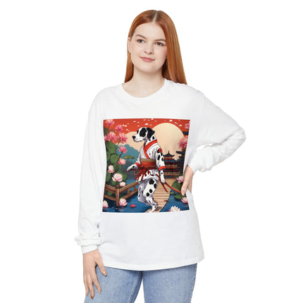 Doberman of the Rising Sun Long Sleeve T-Shirt