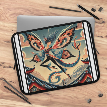 Dragon Fairy of the Temple Laptop Sleeve