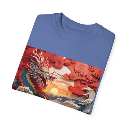 Emergence of the Dragon Unisex Garment-Dyed T-shirt