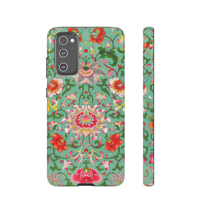 Colorful Floral Pattern by Owen Jones Phone Cases