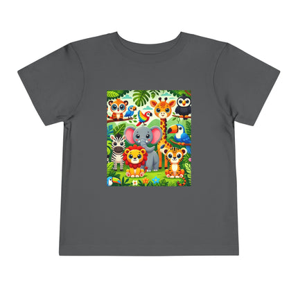 Jungle Friends Parade Toddler Short Sleeve Tee