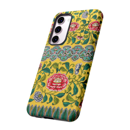 Chinese Floral Illustration by Owen Jones Phone Cases