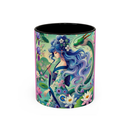Fairy of the Koi Pond Colorful Mugs (11oz, 15oz)