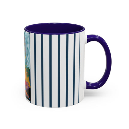Art Deco Christmas Elegance Colorful Mugs (11oz, 15oz)