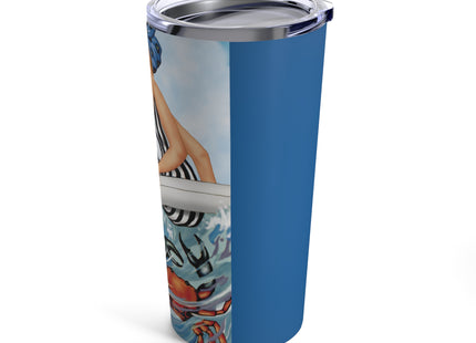 Playful Waves and Fashion Follies Tumbler 20oz