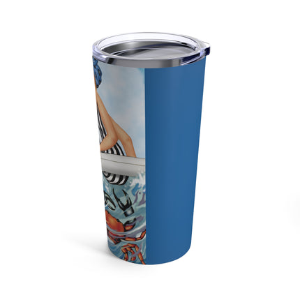 Playful Waves and Fashion Follies Tumbler 20oz
