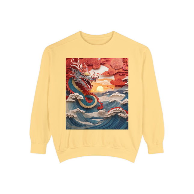 Stormbound Dragon Garment-Dyed Sweatshirt