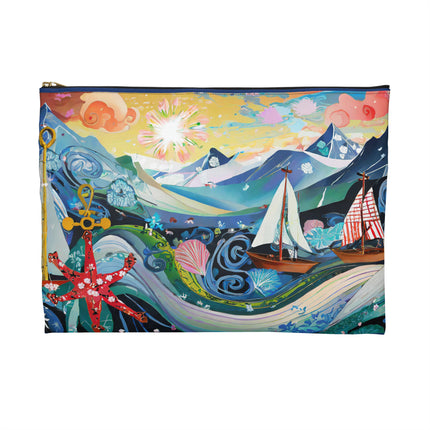 Nautical Patterns Pencil Case