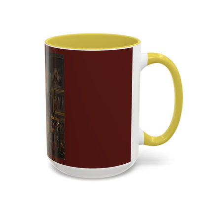Raphael and his Muse in the Atelier by Vincenzo Abbati Colorful Mugs (11oz, 15oz)
